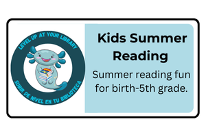 Kids Summer Reading Button